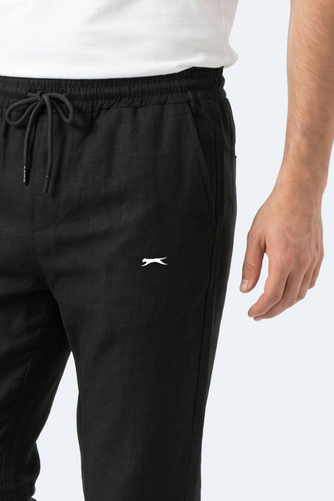 Slazenger KARMELA Erkek Cepli Siyah Eşofman Altı