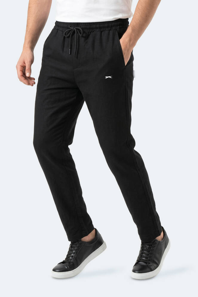 Slazenger KARMELA Erkek Cepli Siyah Eşofman Altı