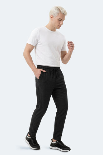 Slazenger KARMELA Erkek Cepli Siyah Pantolon - Thumbnail