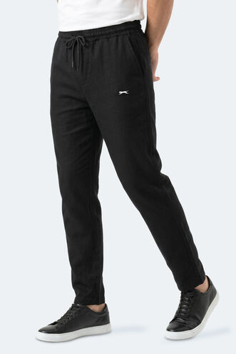 Slazenger - Slazenger KARMELA Erkek Cepli Siyah Pantolon