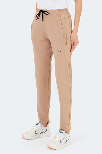 Slazenger KARMOR Women's Sweatpants Beige - Thumbnail