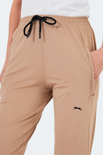 Slazenger KARMOR Women's Sweatpants Beige - Thumbnail