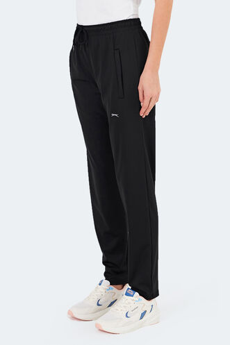 Slazenger KARMOR Women's Sweatpants Black - Thumbnail