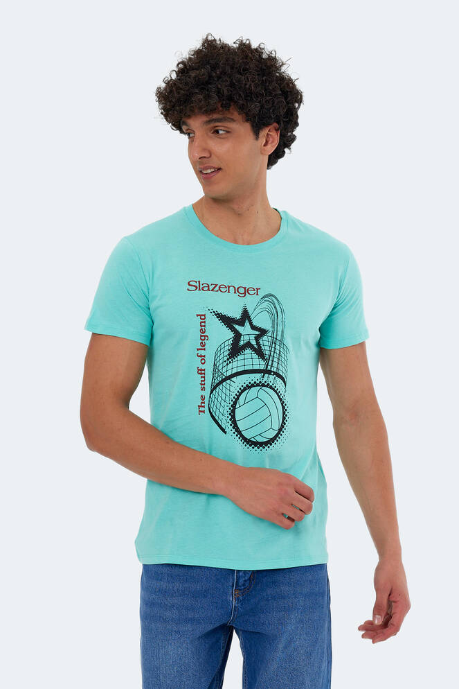 Slazenger KARNEN Erkek Kısa Kollu T-Shirt Nane