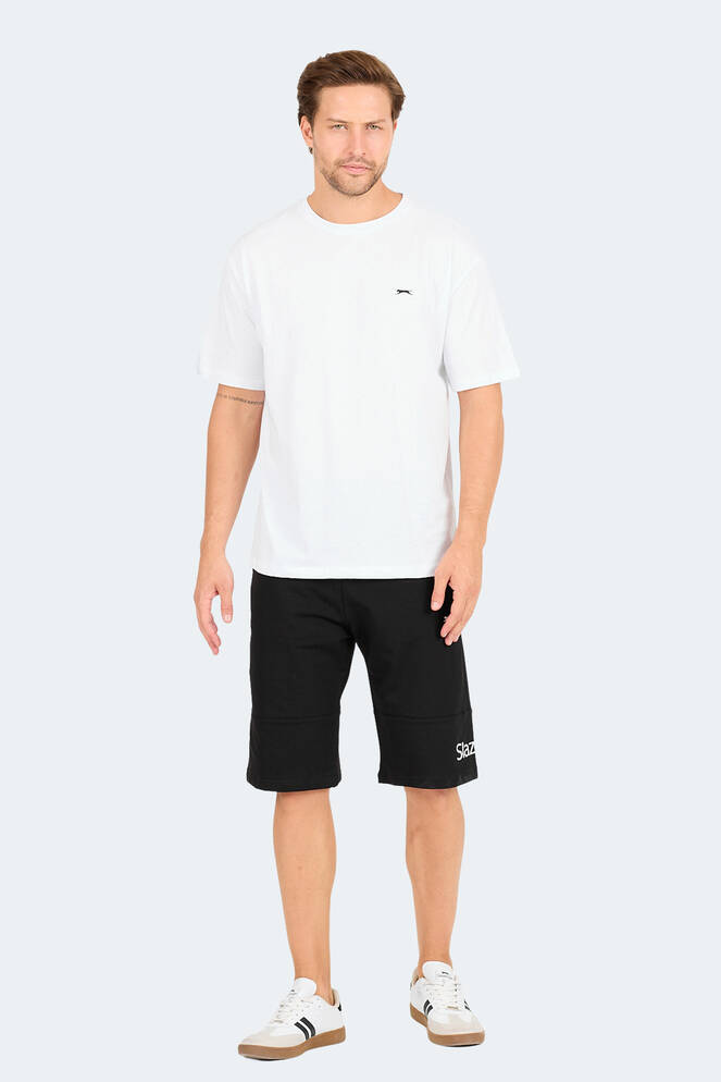 Slazenger KARNEN OVER Erkek Kısa Kollu T-Shirt Beyaz