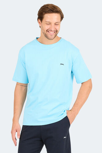 Slazenger KARNEN OVER Erkek Kısa Kollu T-Shirt Nane - Thumbnail