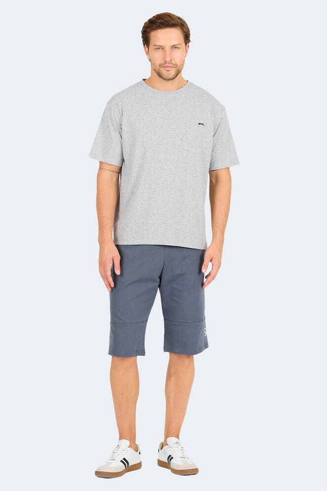 Slazenger KARNEN OVER Men's Short Sleeve T-Shirt Gray