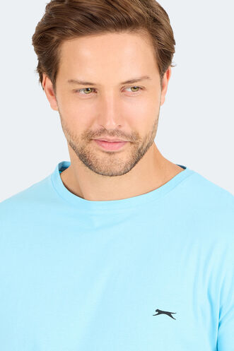 Slazenger KARNEN OVER Men's Short Sleeve T-Shirt Mint - Thumbnail