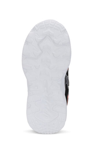 Slazenger KAROLIS Erkek Çocuk Cırt Cırtlı Siyah / Turuncu Günlük Spor Ayakkabısı - Thumbnail