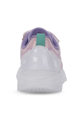 Slazenger KAROLIS Kız Çocuk Cırt Cırtlı Beyaz / Pembe Günlük Spor Ayakkabısı - Thumbnail