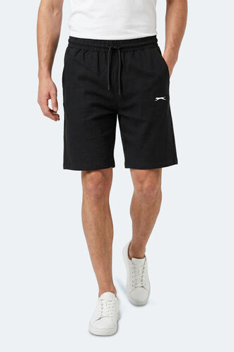Slazenger KASEY Erkek Siyah Şort - Thumbnail