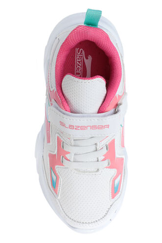 Slazenger KASUMI Kız Çocuk Beyaz / Pembe Sneaker - Thumbnail