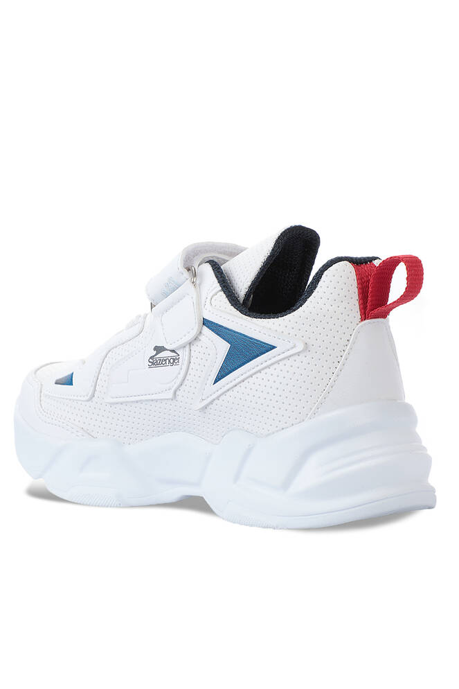 Slazenger KASUMI Sneaker Erkek Çocuk Ayakkabı Beyaz - Lacivert