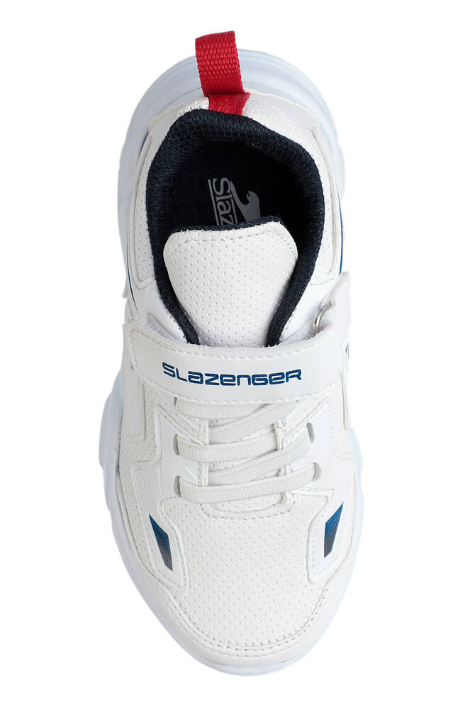 Slazenger KASUMI Sneaker Erkek Çocuk Ayakkabı Beyaz - Lacivert