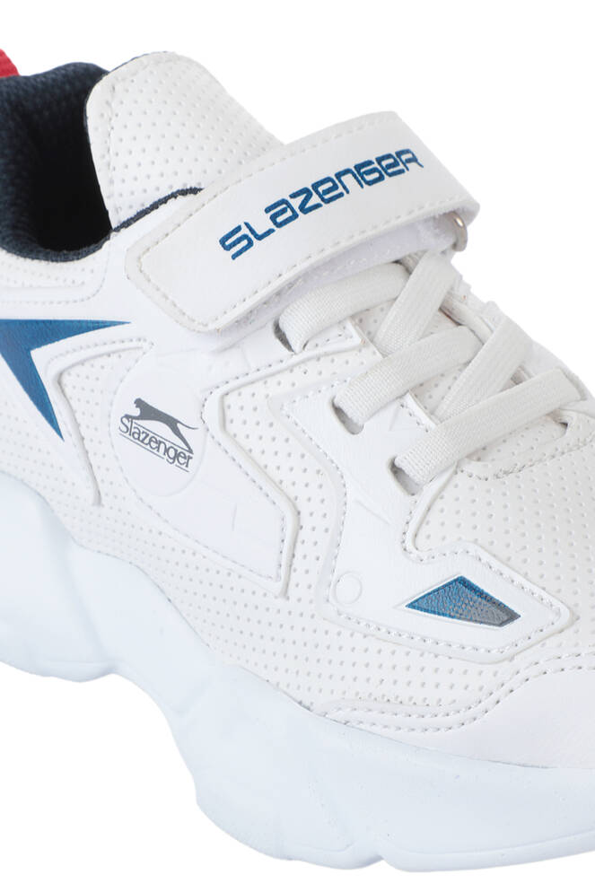 Slazenger KASUMI Sneaker Erkek Çocuk Ayakkabı Beyaz - Lacivert