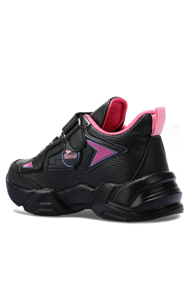 Slazenger KASUMI Sneaker Girls Children's Shoes Black - Fuchsia