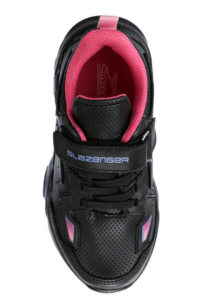 Slazenger KASUMI Sneaker Girls Children's Shoes Black - Fuchsia