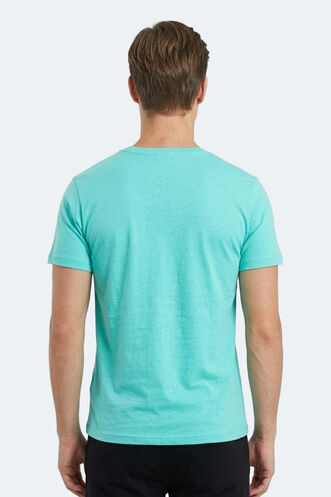Slazenger KATELL Erkek Kısa Kollu T-Shirt Nane - Thumbnail
