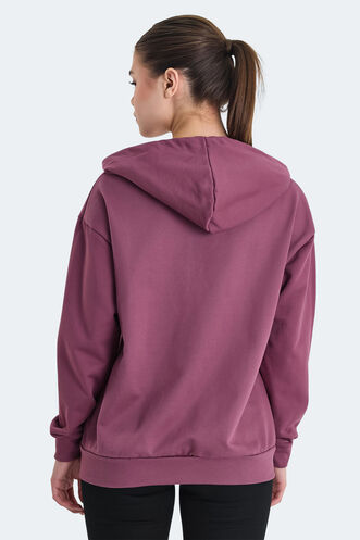 Slazenger KATHLEENA Kadın Sweatshirt Gül - Thumbnail