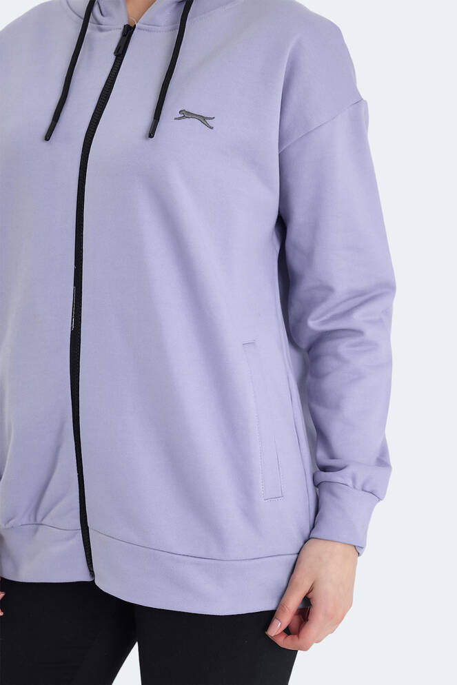 Slazenger KATHLEENA Kadın Sweatshirt Mor