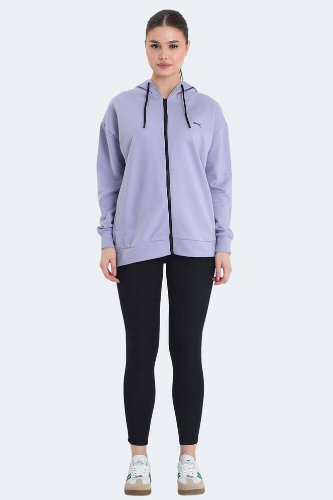 Slazenger KATHLEENA Kadın Sweatshirt Mor