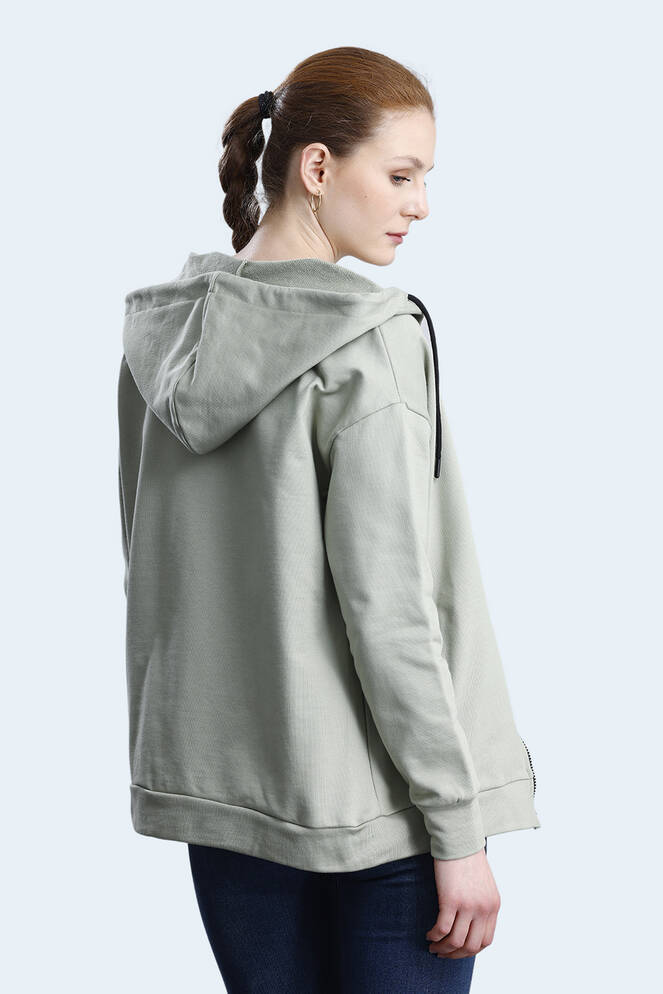 Slazenger KATHLEENA Kadın Sweatshirt Nane