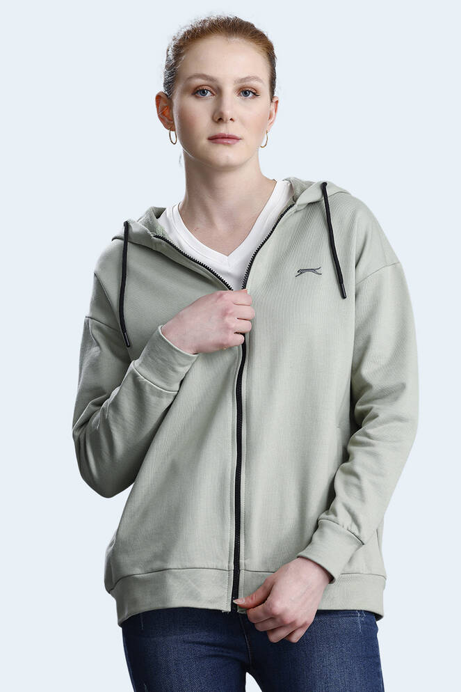 Slazenger KATHLEENA Kadın Sweatshirt Nane