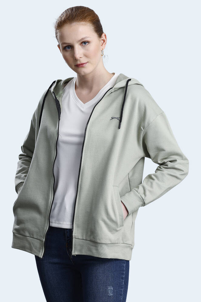 Slazenger KATHLEENA Kadın Sweatshirt Nane