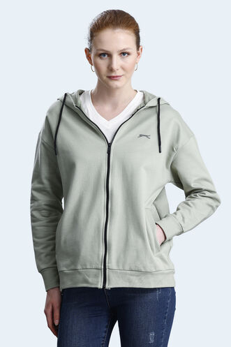 Slazenger - Slazenger KATHLEENA Kadın Sweatshirt Nane