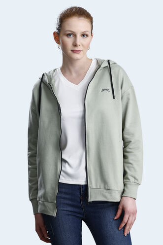 Slazenger KATHLEENA Kadın Sweatshirt Nane - Thumbnail