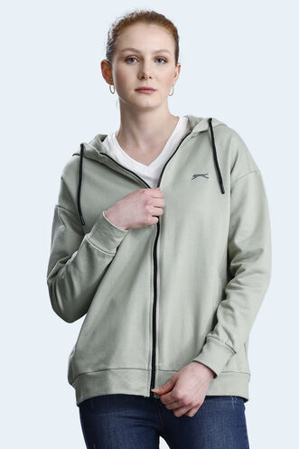 Slazenger KATHLEENA Kadın Sweatshirt Nane - Thumbnail