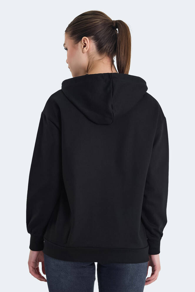 Slazenger KATHLEENA Kadın Sweatshirt Siyah