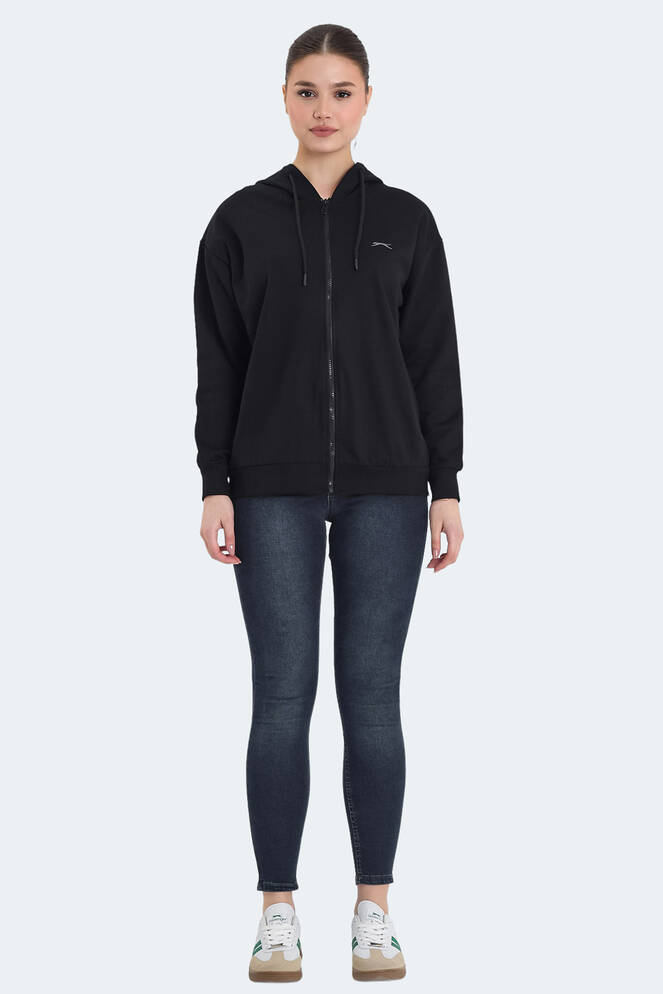 Slazenger KATHLEENA Kadın Sweatshirt Siyah