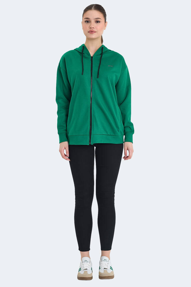 Slazenger KATHLEENA Kadın Sweatshirt Yeşil