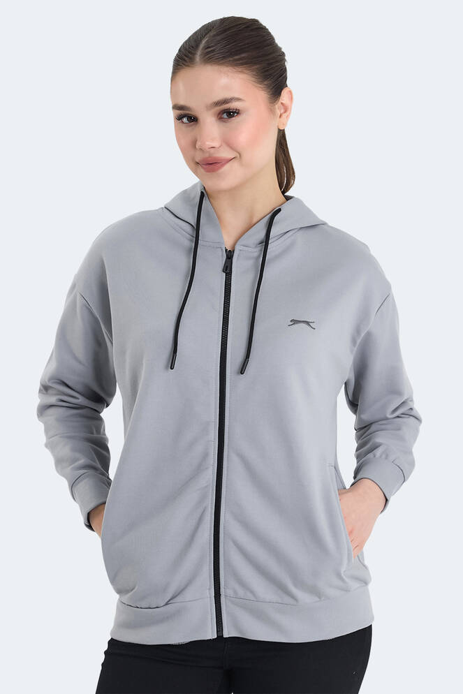 Slazenger KATHLEENA Women's Sweatshirt Grey