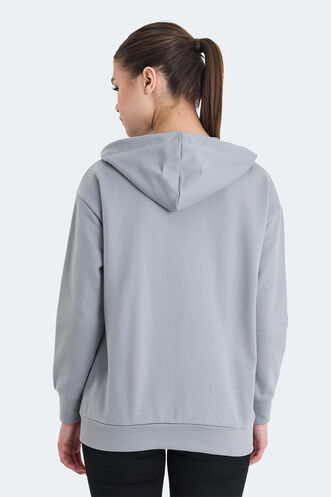 Slazenger KATHLEENA Women's Sweatshirt Grey - Thumbnail