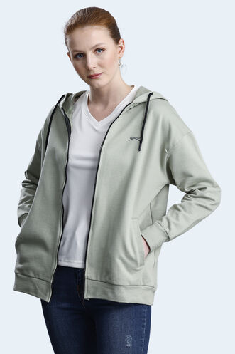 Slazenger KATHLEENA Women's Sweatshirt Mint - Thumbnail