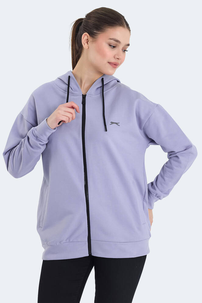 Slazenger KATHLEENA Women's Sweatshirt Purple