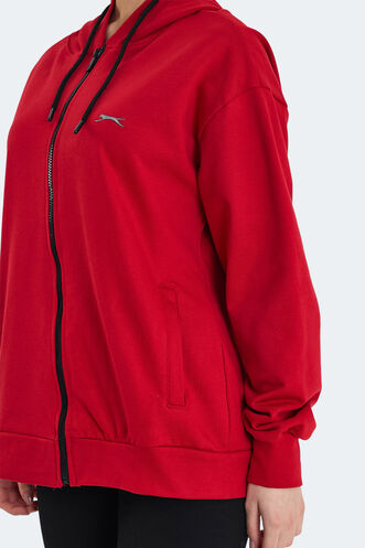Slazenger KATHLEENA Women's Sweatshirt Red - Thumbnail