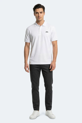 Slazenger KATINA Erkek Beyaz Tişört - Thumbnail