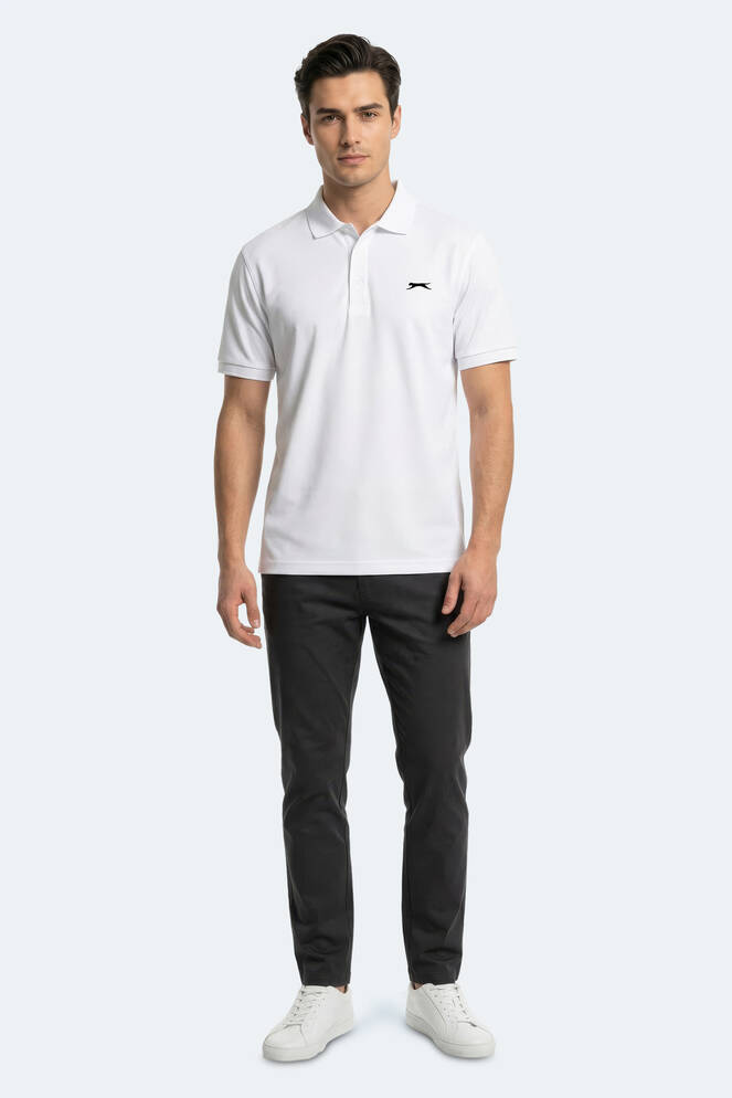 Slazenger KATINA Erkek Beyaz Tişört