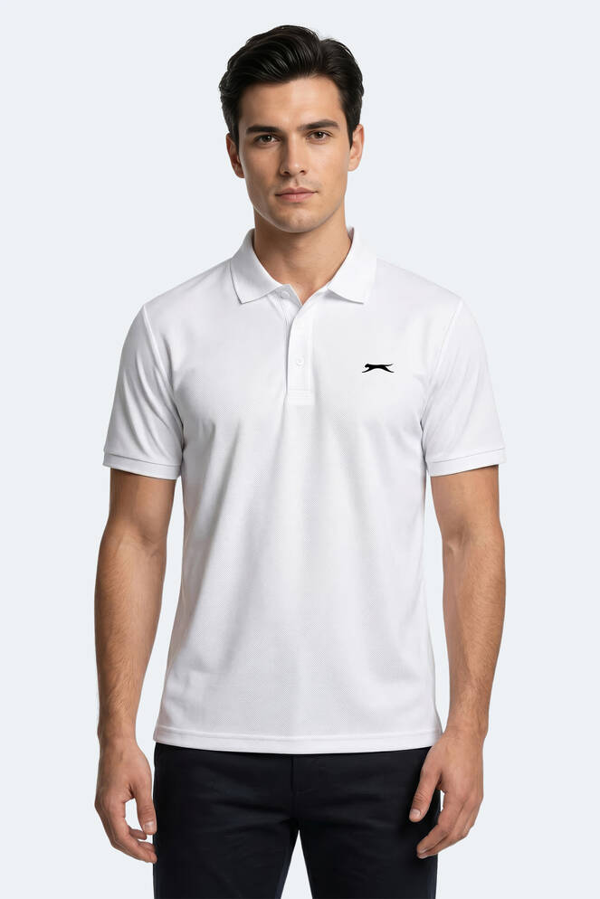 Slazenger KATINA Erkek Beyaz Tişört