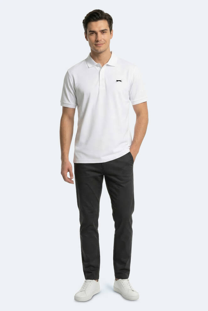 Slazenger KATINA Erkek Beyaz Tişört