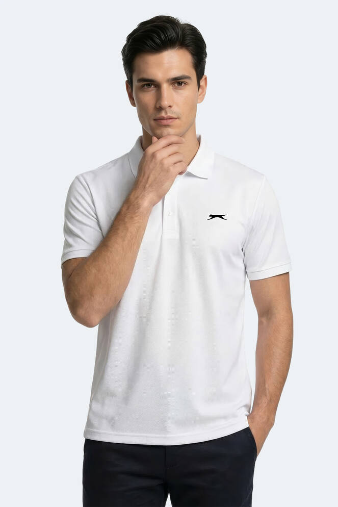 Slazenger KATINA Erkek Beyaz Tişört