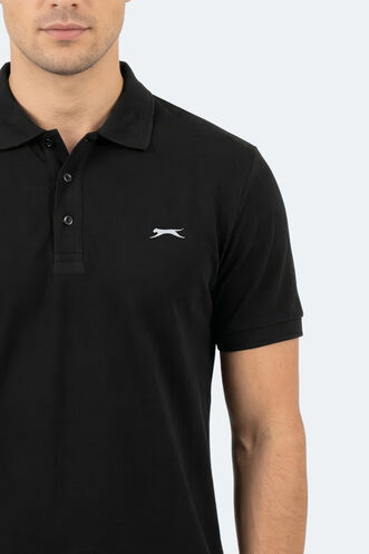 Slazenger KATINA Erkek Siyah Tişört - Thumbnail