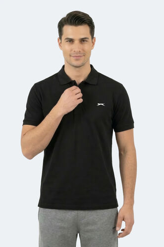 Slazenger KATINA Erkek Siyah Tişört - Thumbnail