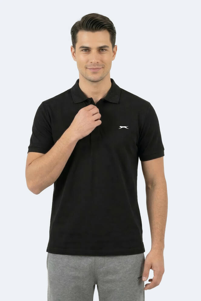 Slazenger KATINA Erkek Siyah Tişört