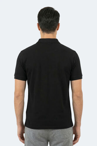 Slazenger KATINA Erkek Siyah Tişört - Thumbnail