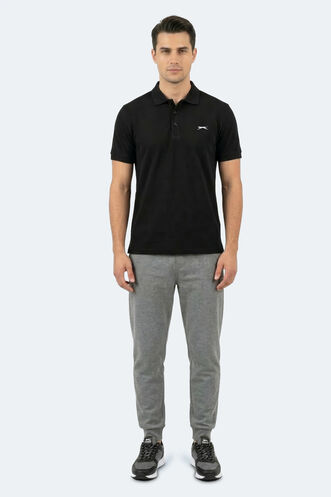 Slazenger KATINA Erkek Siyah Tişört - Thumbnail