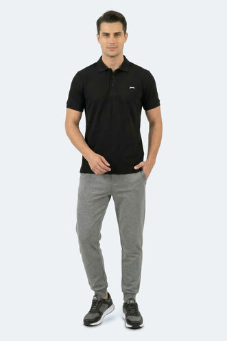 Slazenger KATINA Erkek Siyah Tişört - Thumbnail